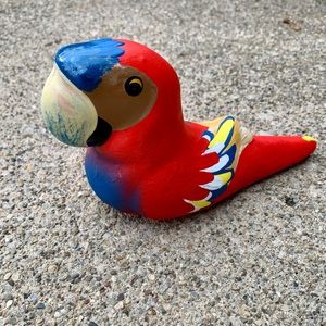 Vintage Parrot Figurine